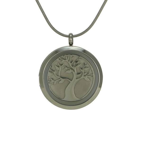 Classic Tree Cremation Pendant III